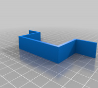 12V AC Battery Brick Mount 3D model