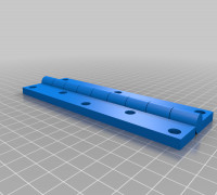 My Customized Parametric Hinge 3D model