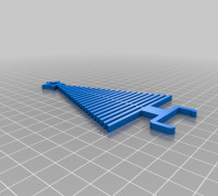 My Customized Flexible Christmas Tree 3D model