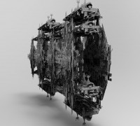 Mega city Complex  3 3D model