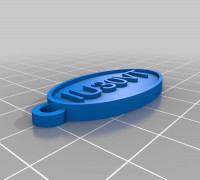 My Customized keychain 2.0 3D model