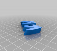 Name Keyring 3D model