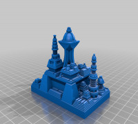My Customized Space Cities Generator 3D model