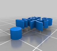 My Customized NameTag Generator 3D model
