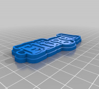 Flügel key  3D model