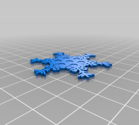 My Customized The Snowflake Machine 3D model