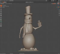 Christmas Puffy Buddy 3D model