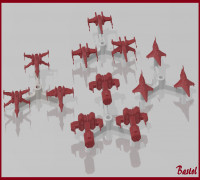 Fleet Commander Escadron Intercepteur/Interceptor squadron #4 3D model
