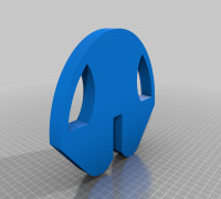 Tabletop Rolling Wobbler Toy 3D model