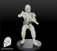 Imperial Bounty Hunter 3D model