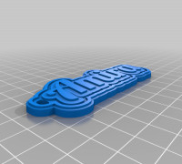 Amira-key 3D model