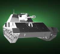 SU-76 3D model