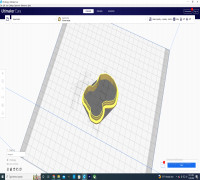 dog cookie cutter 3D model