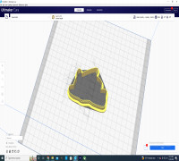 witch cookie cutter 3D model