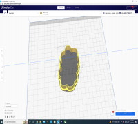 cloud plaque cookie cutter 3D model
