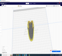 carrot cookie cutter 3D model