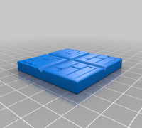 Dnd Dungeon Tile Brick 3D model