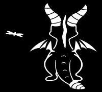 Spyro stencil 2 3D model