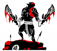 Kratos 2 Layer stencil 3D model