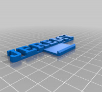 My Customized Hard Hat InsertJEREMYs 3D model