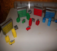 mechanical workshop 3D model