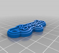 Begad Keychain 3D model