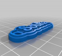 Souka Keychain 3D model