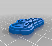 Souka Keychain 3D model
