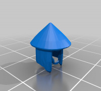 ASIA rice hat 3D model