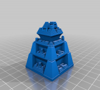 My Customized Space Cities Generator 3D model