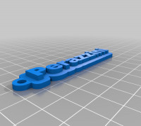 Perazzini Keychain 3D model
