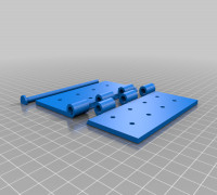 My Customized hinge , scharnier - can be customized 3D model