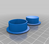 My Customized Parametric Hole Plug 3D model