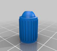 My Customized Tire Valve Stem Cap 3D model