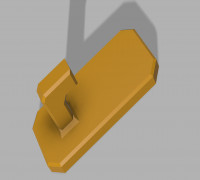 Flexible hook Simple Style 3D model