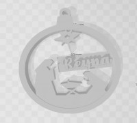 Reyna Christmas sphere 3D model