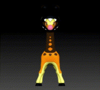 Farigiraf Pokemon | 3D print model 3D model
