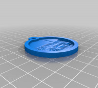 My Customized Keychain Lithopane - 3D model
