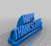 happy thanks 3D model