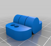My Customized Parametric Hinge 3D model