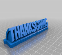 Thanksgiving 3D model
