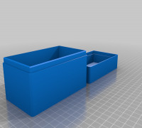 My Customized Rounded Empty Storage Box - OpenSCAD 3D model
