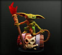 Goblin Bomber 3D model