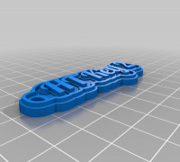 New tag 3D model