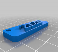 House number 3D model