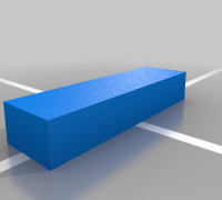 My Customized Hollow Calibration Rectangle 3D model
