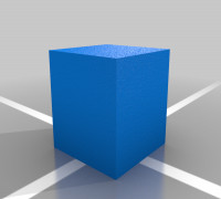 My Customized Hollow Calibration Cube 3D model