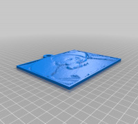 leo Lithopane 3D model