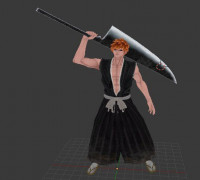 Ichigo - Bleach 3D model