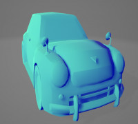 Stitch Prop Car 3D model
